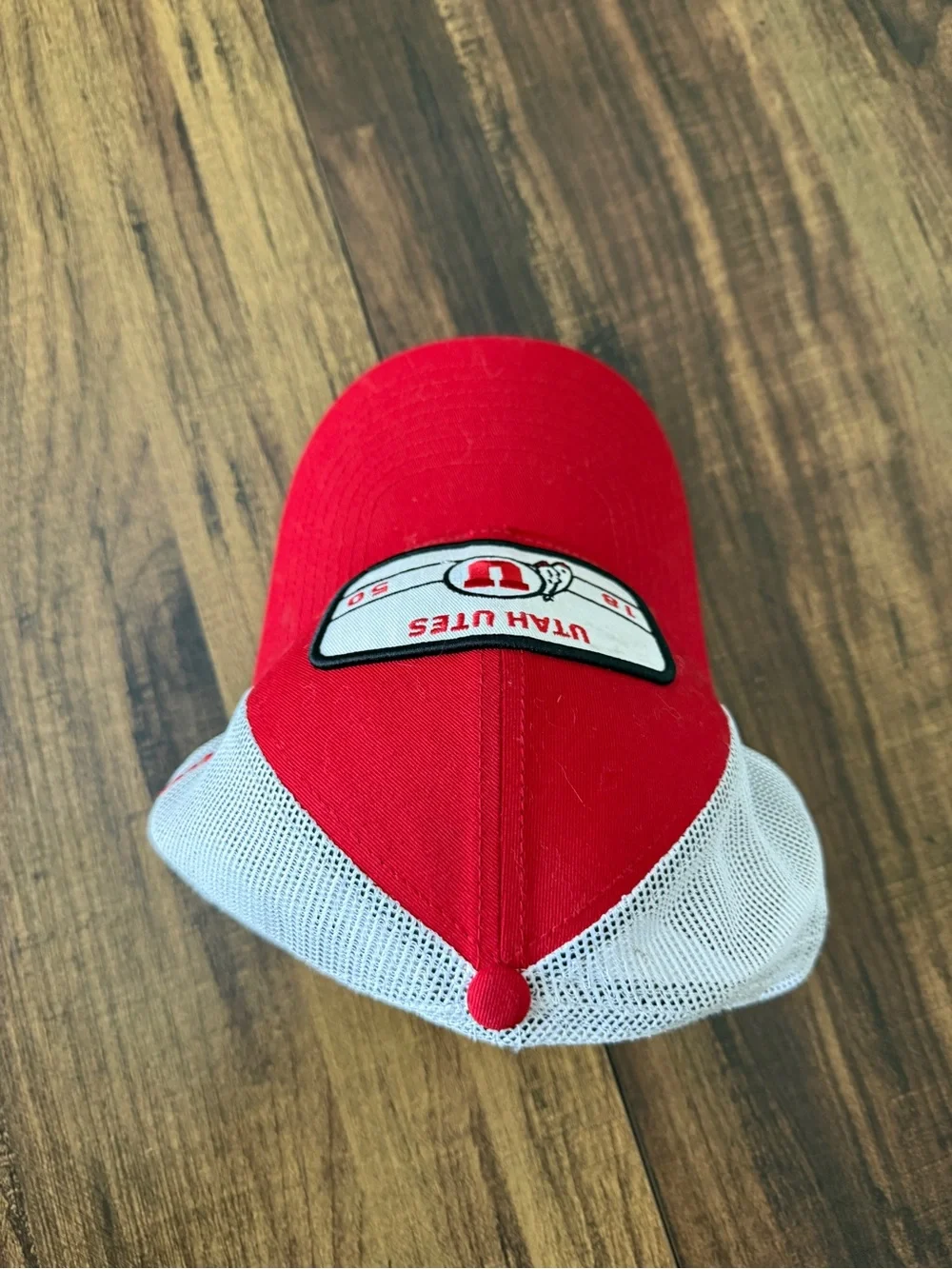 New Era University of Utah - UTES- 9FORTY Adjustable Mesh-Back Cap